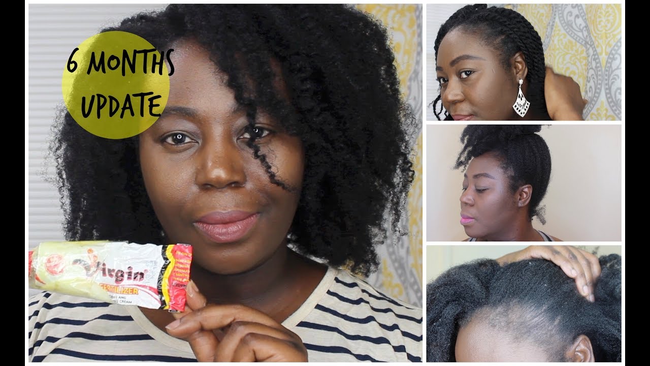 Virgin Hair Fertilizer, 6 months Update; did my hair grow?