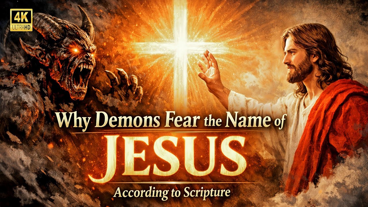 Why Demons Fear the Name of Jesus According to Scripture | Biblical Mysteries Facts 