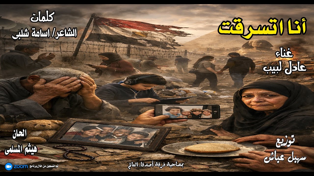 أنا اتسرقت غناء عادل لبيب كلمات الشاعر اسامة شلبى الحان هيثم المسلمى توزيع  سھیل عیاش