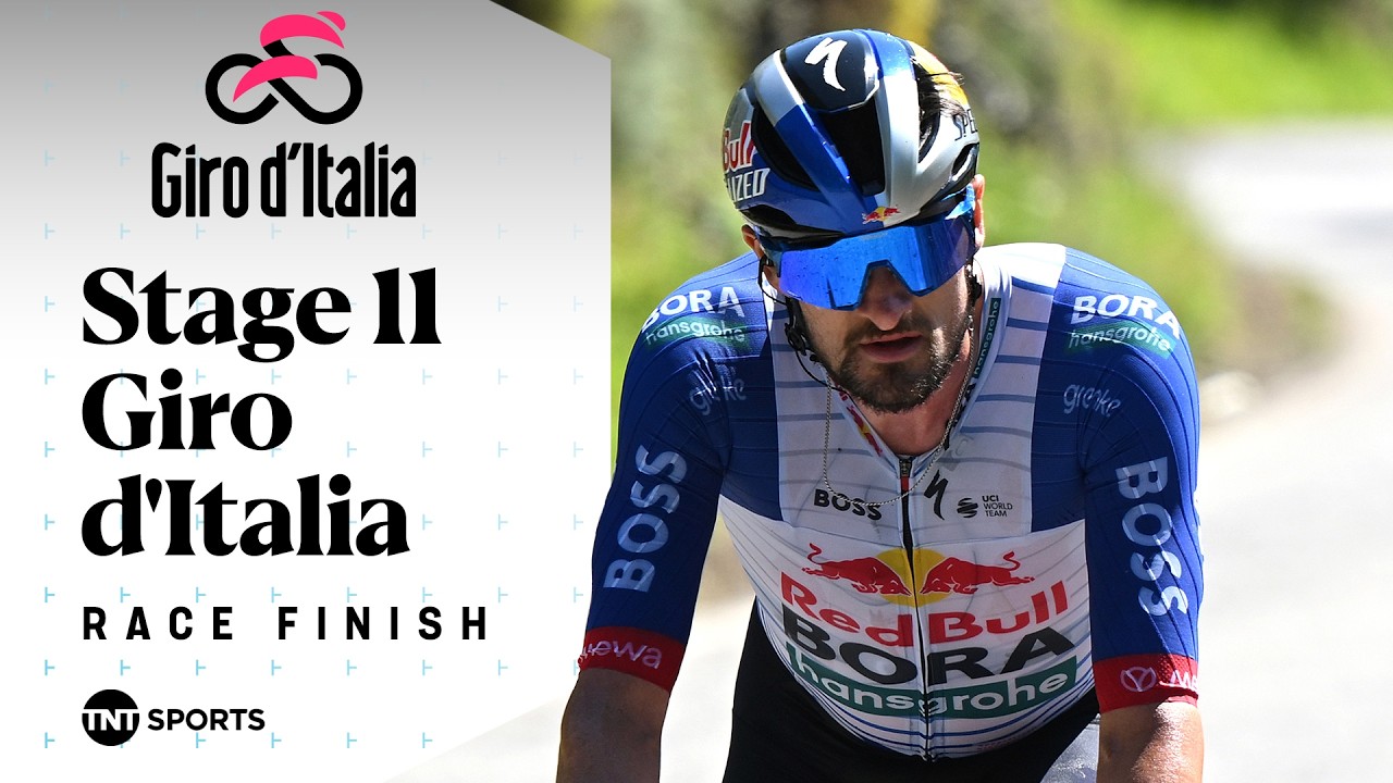 FIGHTING TILL THE END! 🤩 | 2026 Men's Giro d'Italia Stage 11 Final KM's | TNT Sports Cycling