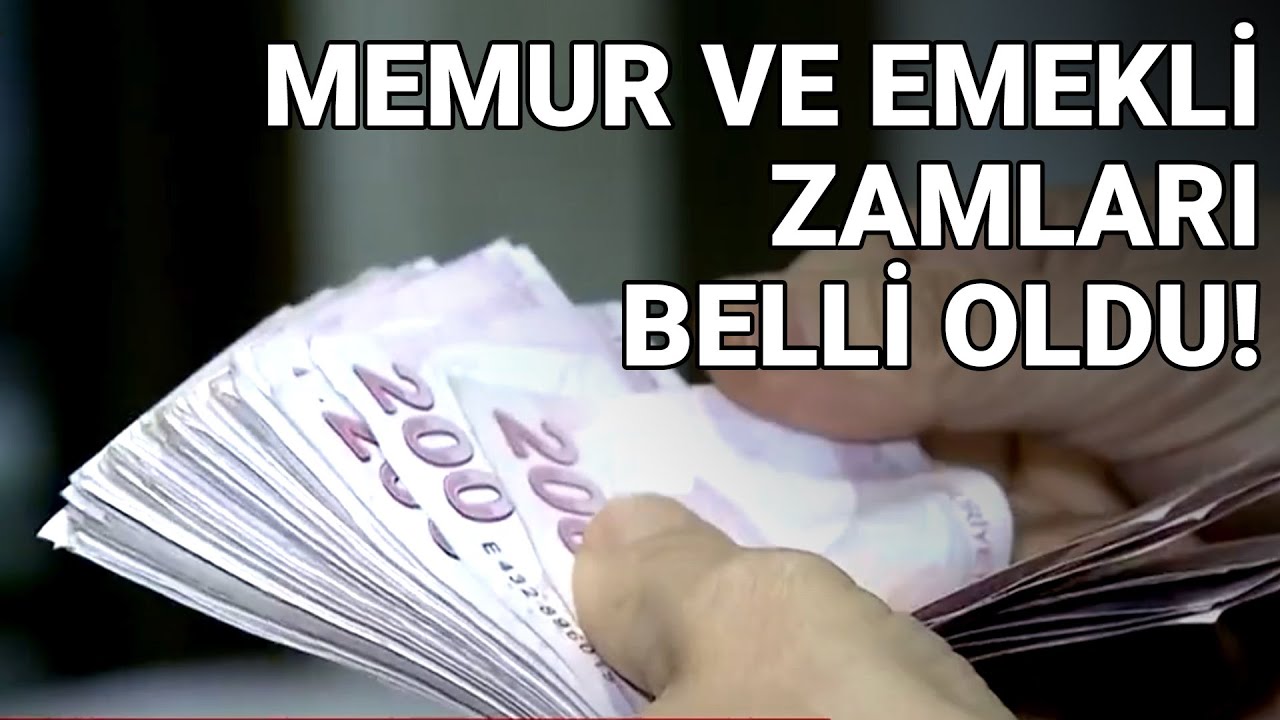Memur ve Emekli Zammı Belli Oldu! | NTV