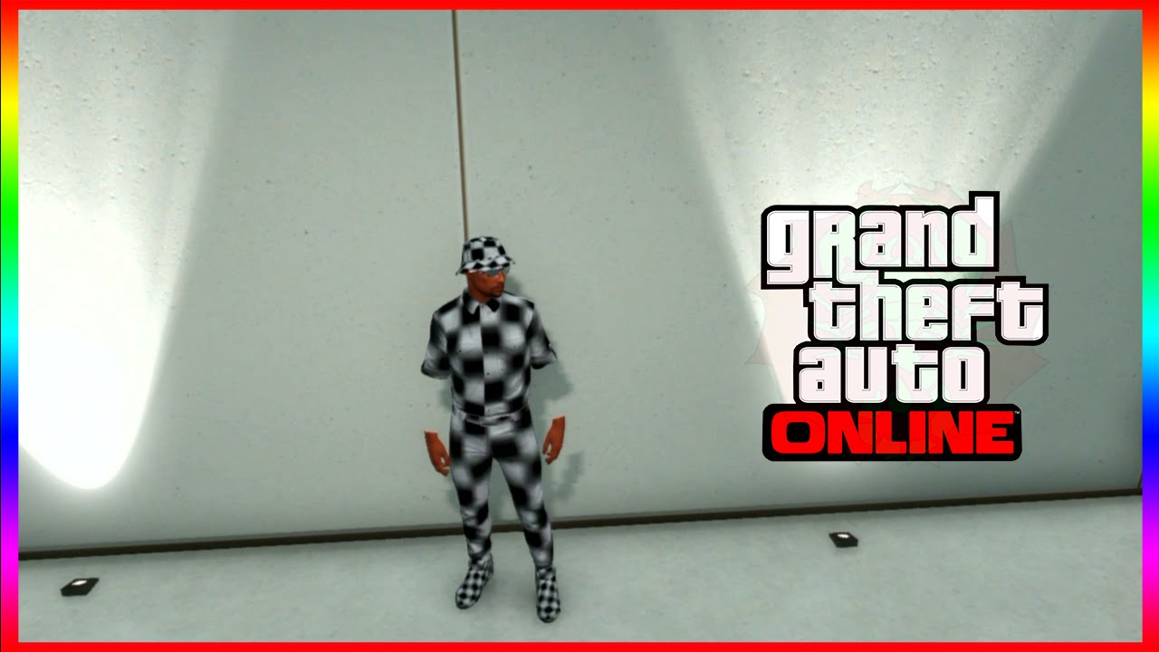 GTA 5 Online: NEW “Checkerboard Outfit Glitch 1.24/1.23” UNSEEN/GLITCHED OUTFIT 1.24/1.23