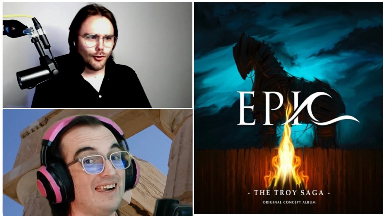 ВПЕРВЫЕ СЛУШАЮ EPIC: The Musical! Реакция/анализ: Троянская сага (при участии @officialmortius)