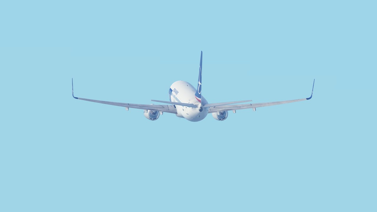 LOT Polish Airlines Boeing 737-800 takeoff WAW/EPWA RWY 29 (Infinite Flight)