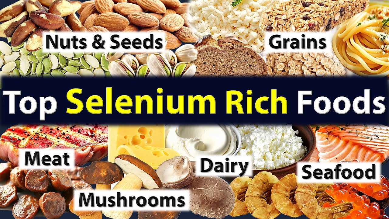 Top Selenium Rich Foods – Nuts, Seeds, Beans, Mushrooms, Dairy, Meat, etc. – High Selenium Foods