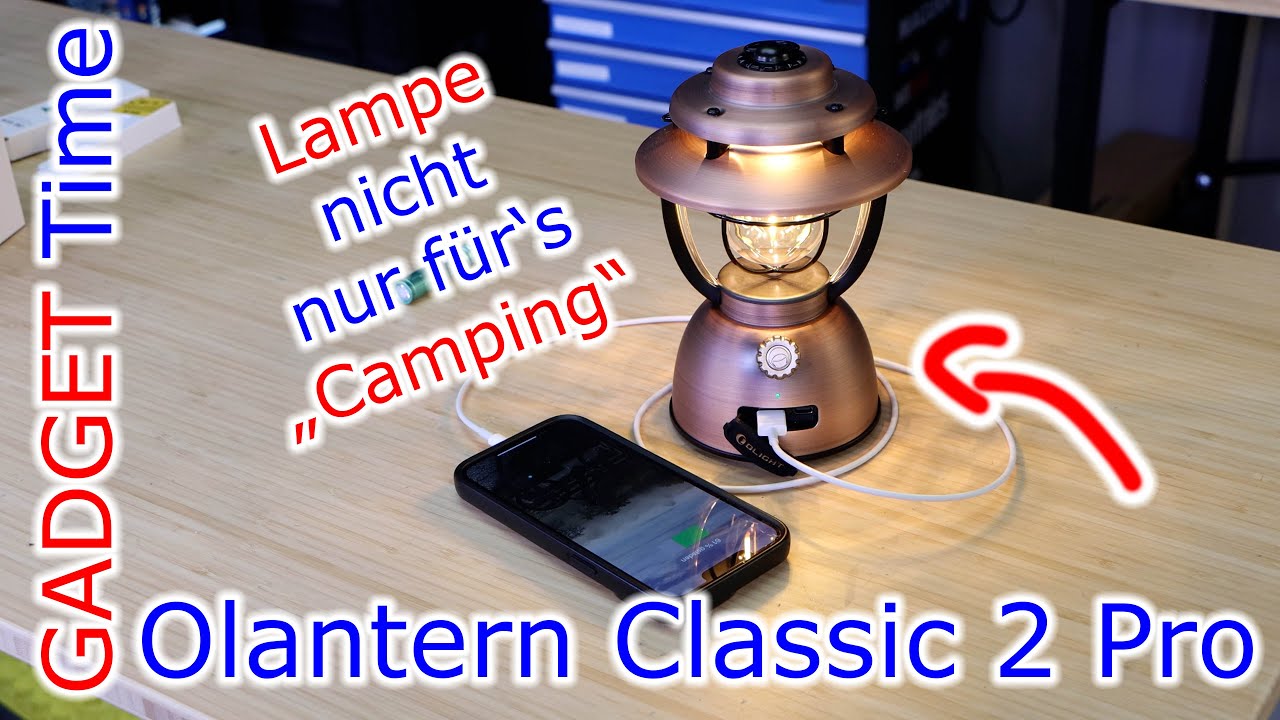 Die Lampe nicht nur fürs Camping 