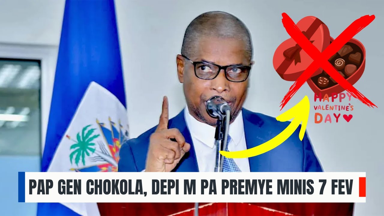 Pwoblèm pirèd! Plizyè militan menase pou kraze fèt St Valentin, depi Audel Bernadin pa Premye minis