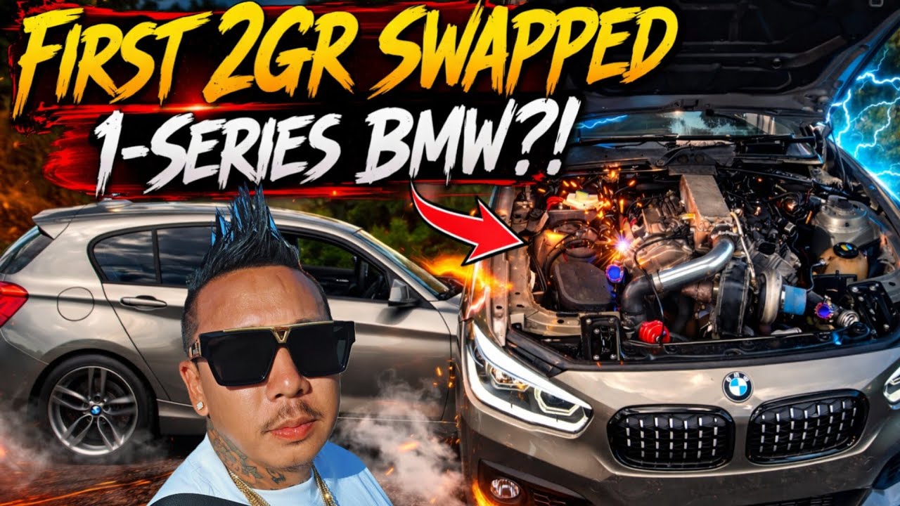 Toyota Crown Motor Swapped in 1-Series BMW! They Said it Couldn't Be Done!
