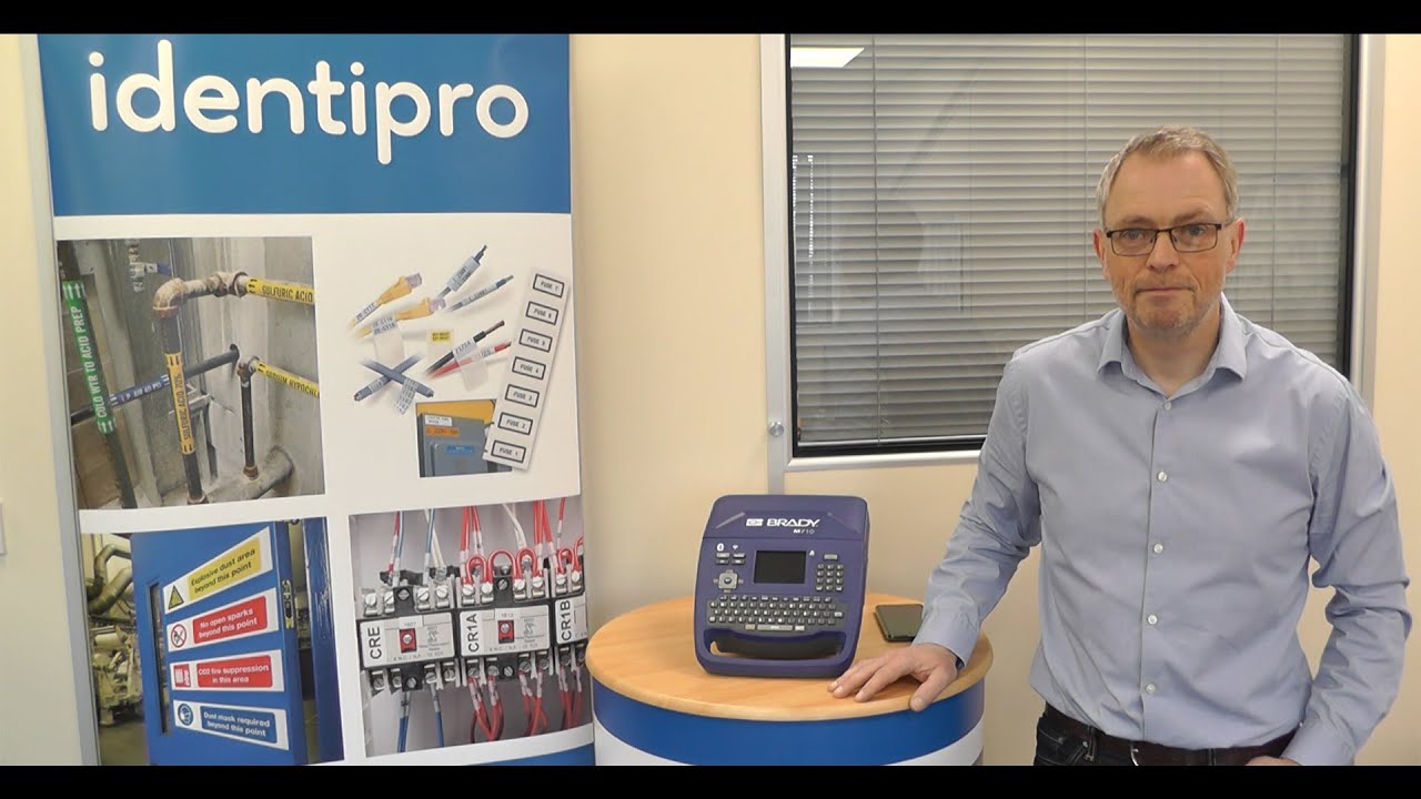 Brady M710 Portable Label Printer - UK Overview