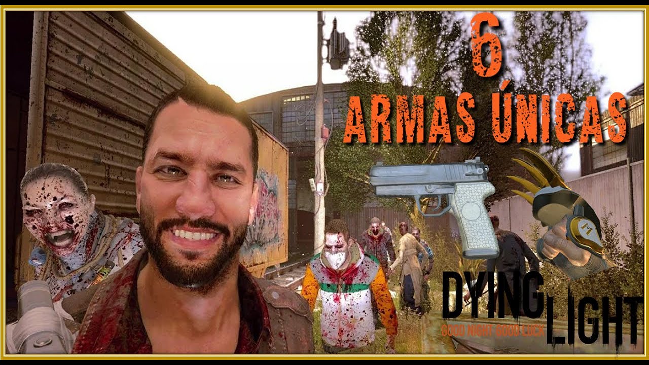 6 Armas y planos ÚNICOS de Dying Light juego base