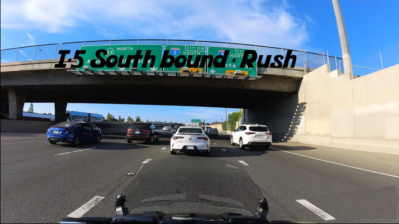 I-5 South, Orange County, CA - Rush Hour | 2022 Can-Am Spyder F3-T