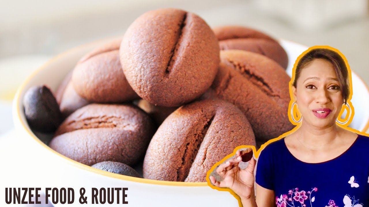 Coffee Bean Cookies Recipe | Unzee Food And Route
