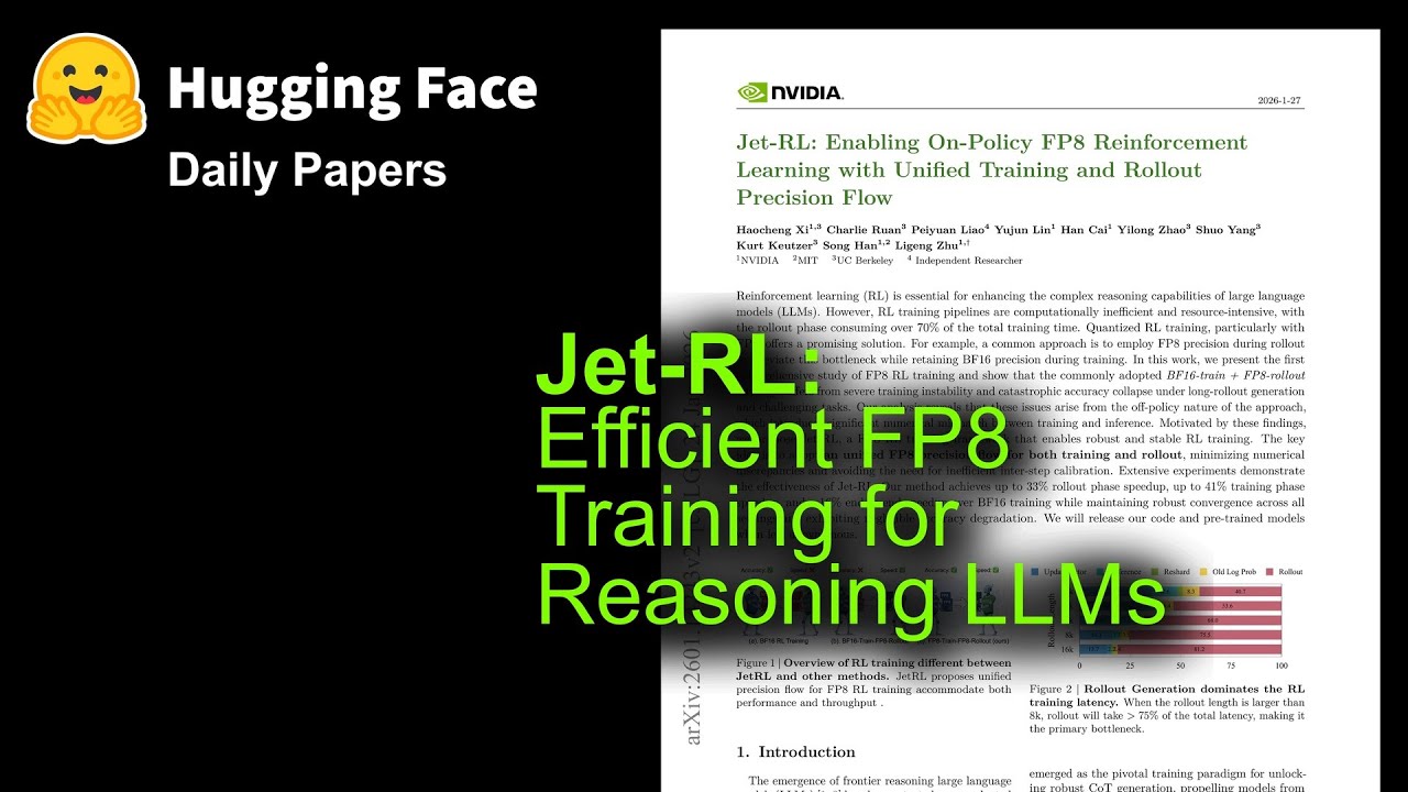 Jet-RL: Efficient FP8 Training for Reasoning LLMs