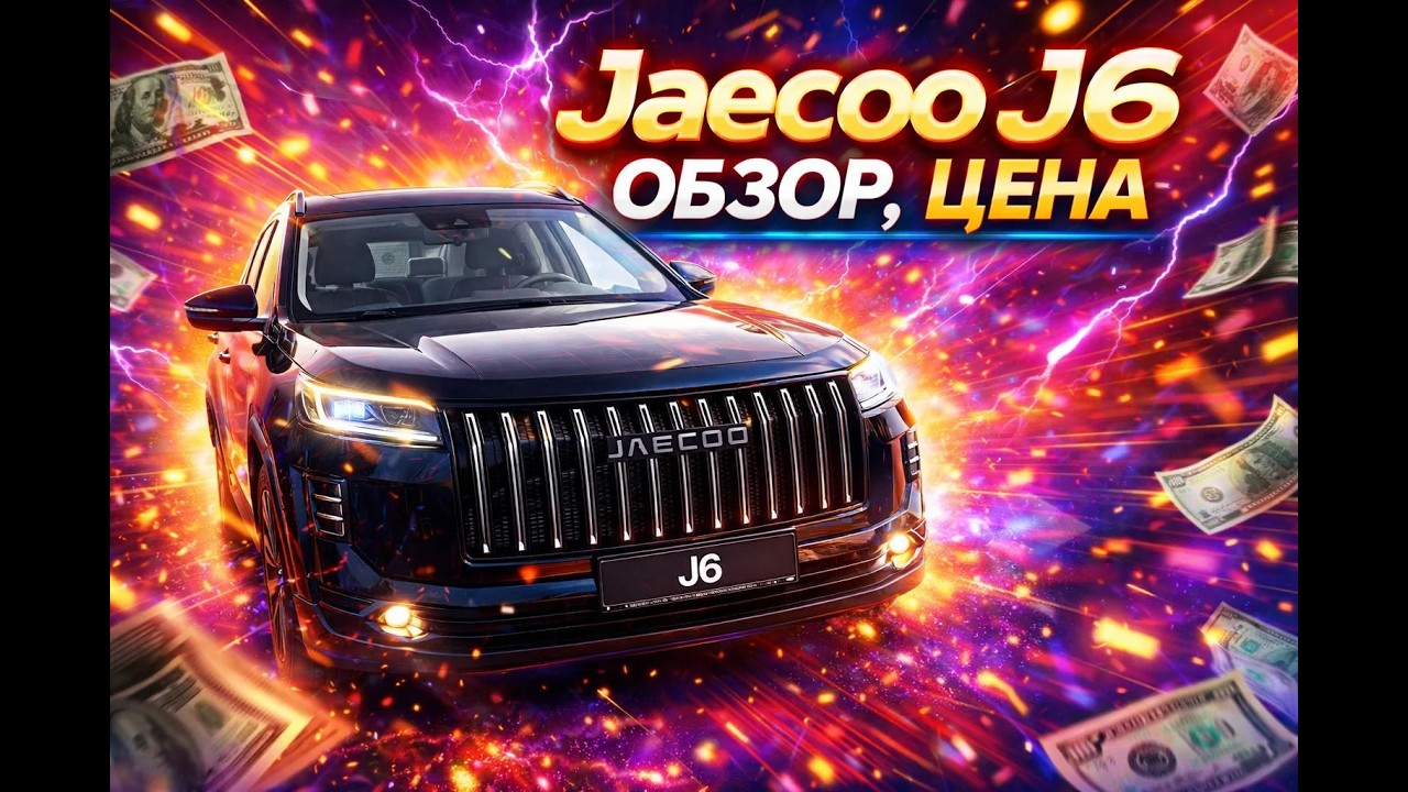 Jaecoo j6 цена, обзор