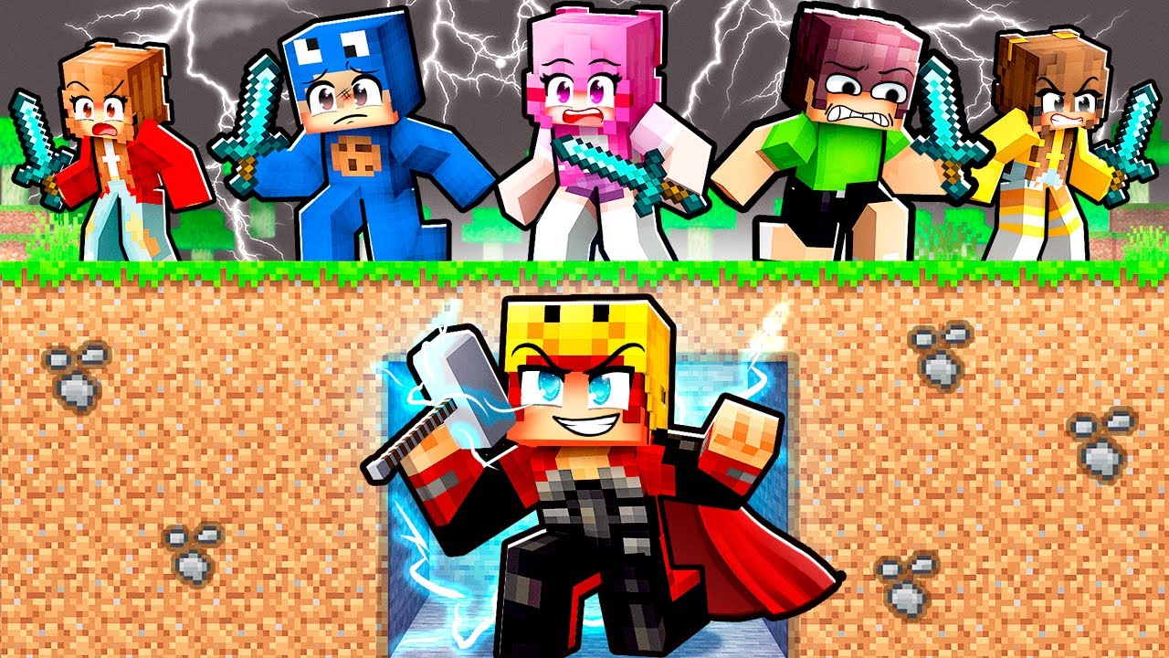 THOR SPEEDRUNNER vs JAGERS In Minecraft!