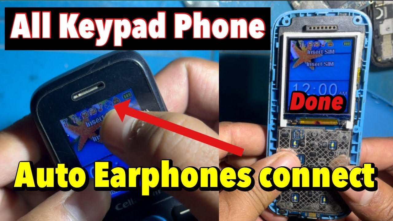 All China Keypad Mobile Headphone Symbol Remove solution 2023 || 100% Working