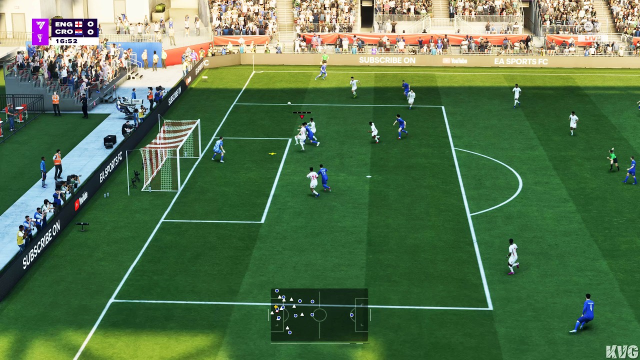 EA SPORTS FC 26 - Игра всего мира - Англия против Хорватии - Геймплей (PS5 UHD) [4K60FPS]