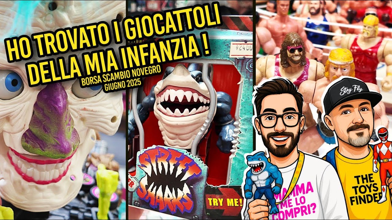 HO TROVATO I GIOCATTOLI DELLA MIA INFANZIA ALLA BORSA SCAMBIO NOVEGRO (E NON VOLEVO PIÙ USCIRE)