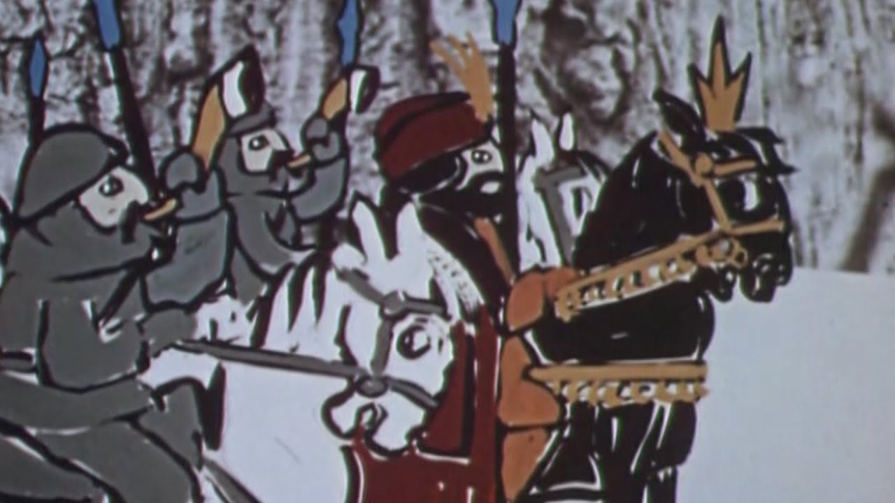 Z PALETĄ W PUSZCZY (1964) | Animacja | reż. Piotr Szpakowicz