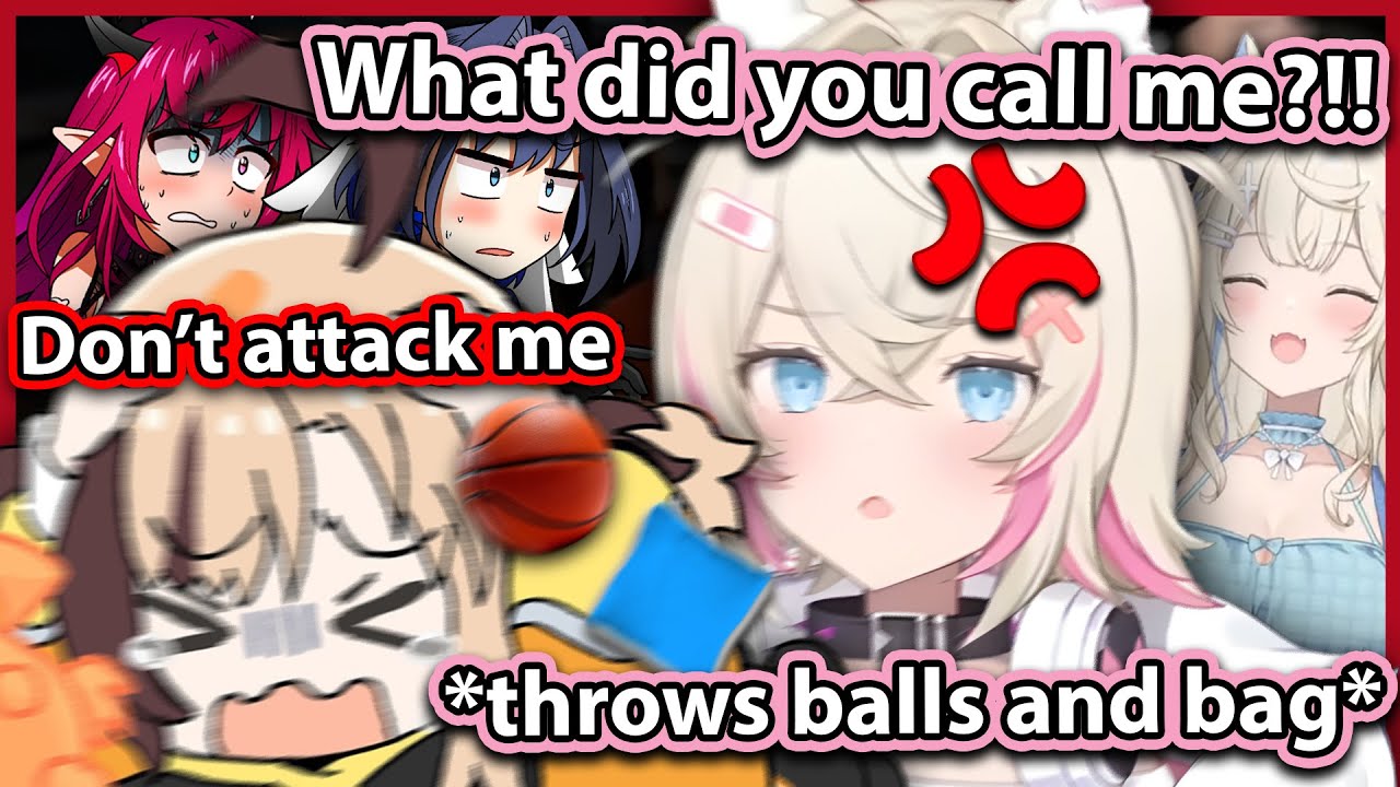 Mococo Gets Mad and Aggressive When Gigi Mispronounced Her Name 【HOLOEN】