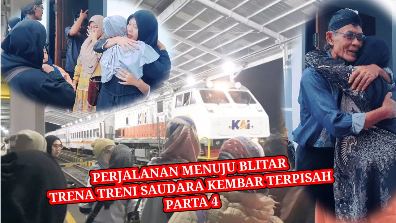 Perjalanan Trena Ke Blitar Mau Nemuin Kembaran Nya!! Trena Treni Saudara Kembar Terpisah