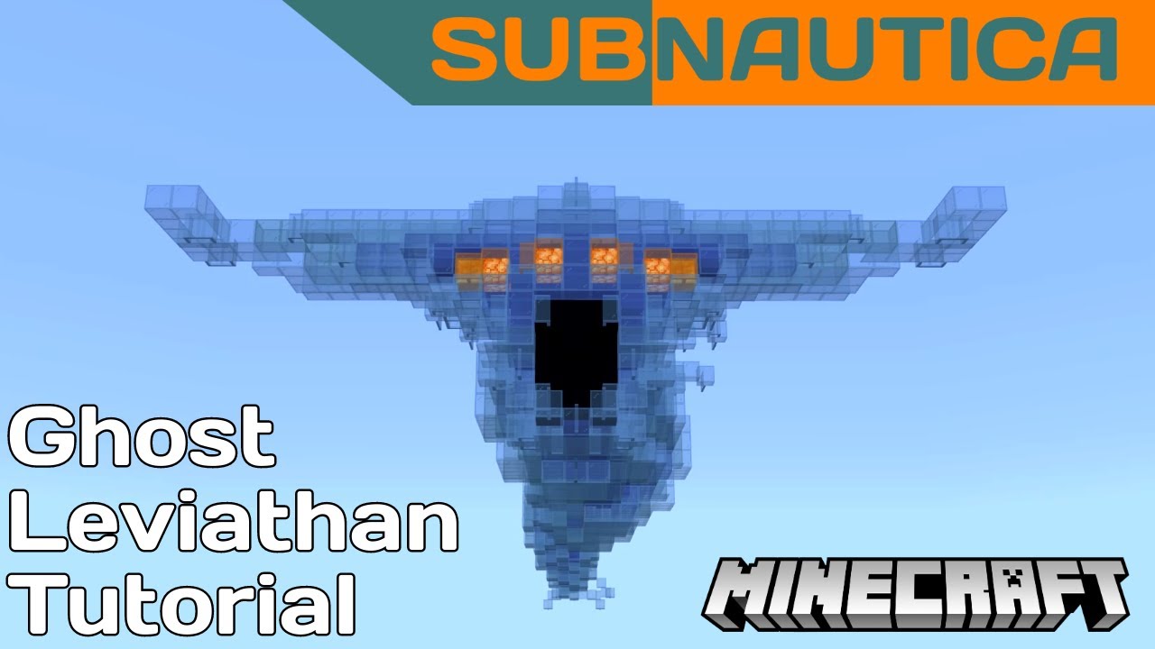 Minecraft | Subnautica Adult Ghost Leviathan Tutorial
