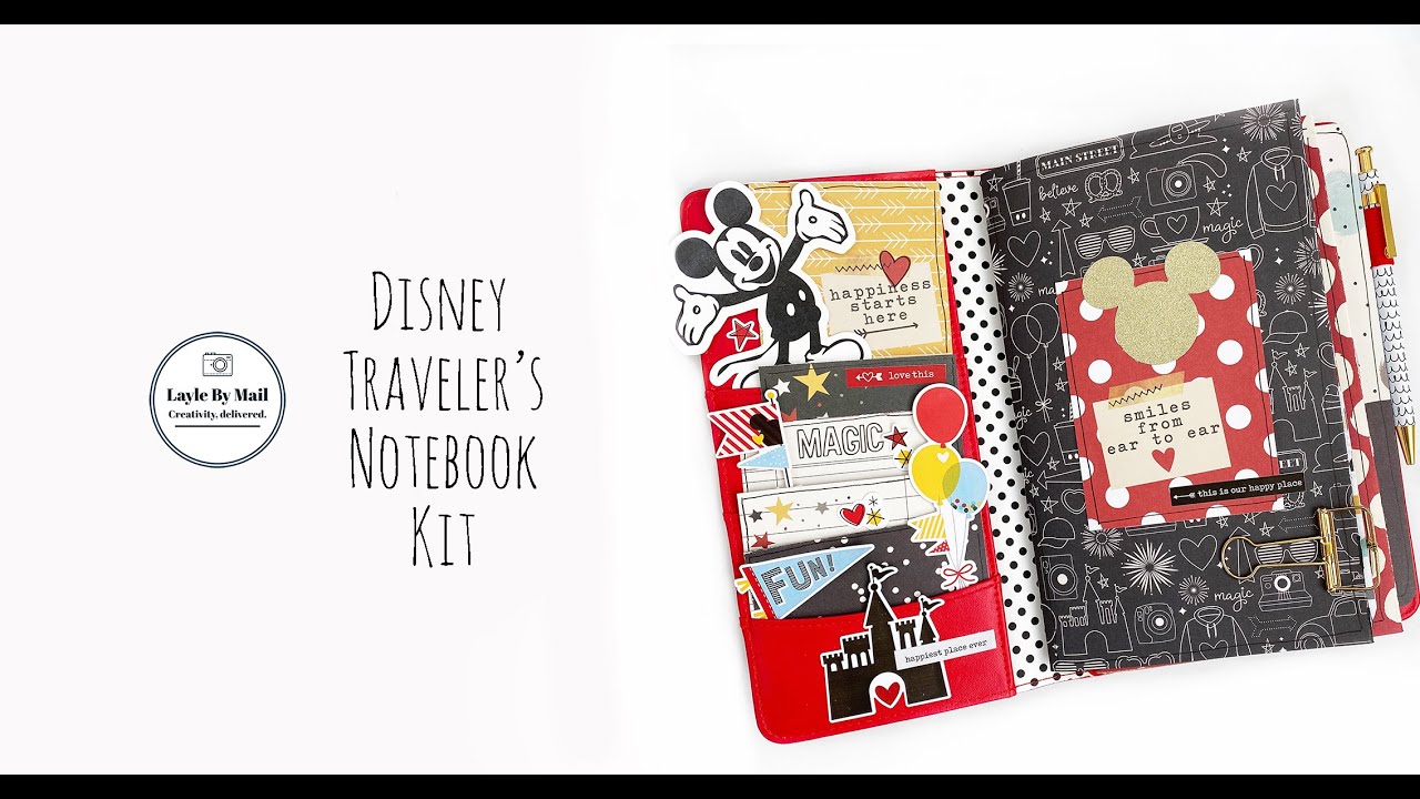 Disney Traveler's Notebook Kit - Layle By Mail
