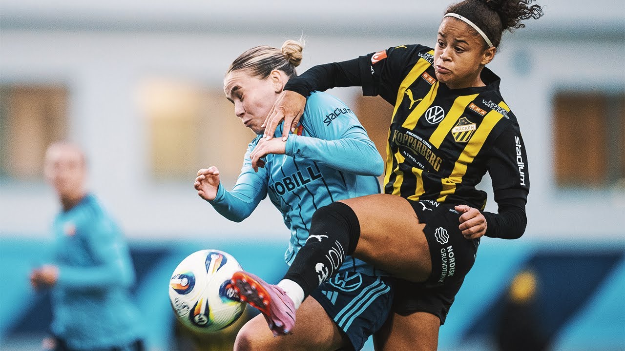Highlights | Djurg&aring;rden - BK H&auml;cken 0-2 | OBOS Damallsvenskan 2025