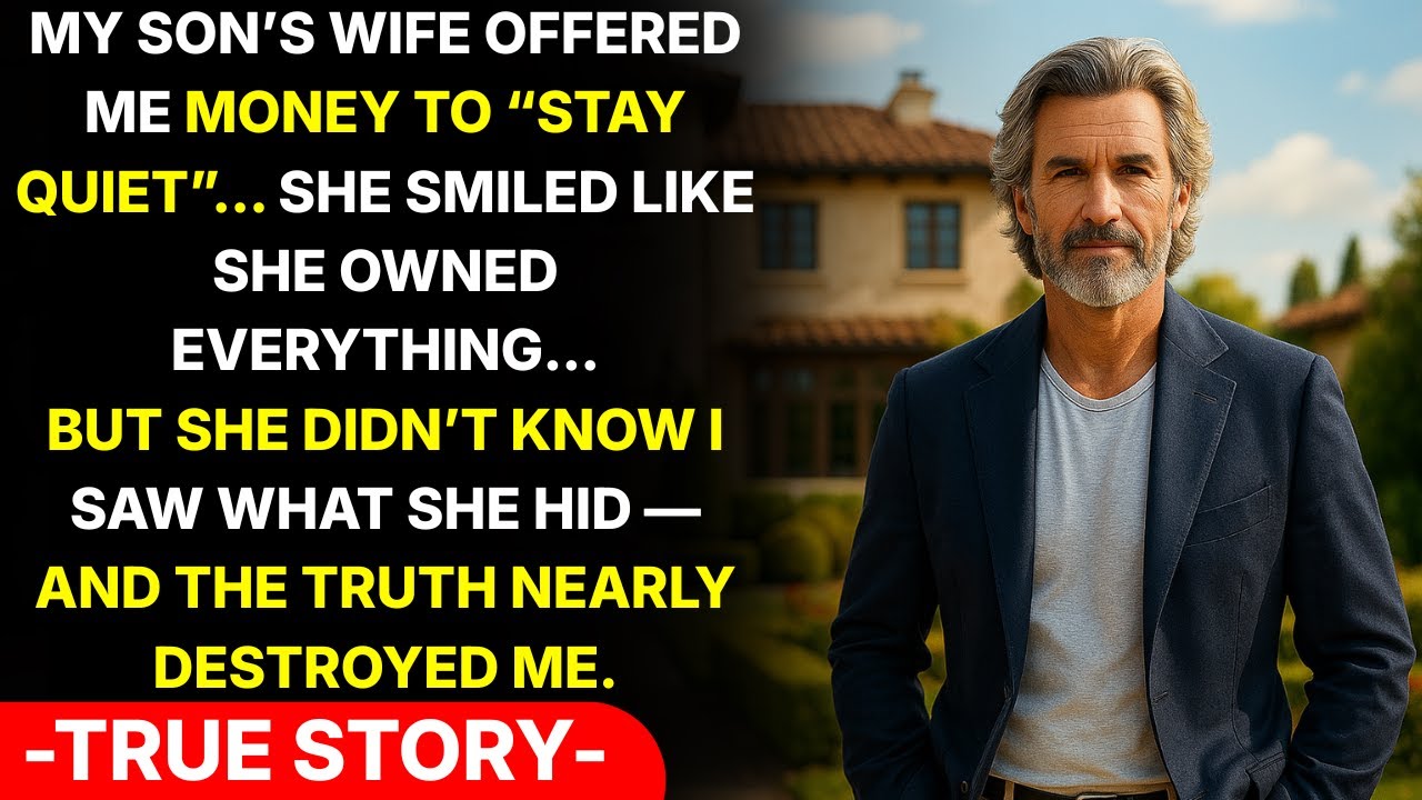My Son’s Wife Tried To Buy My Silence — But She Didn’t Know I Already Knew Her Secret.