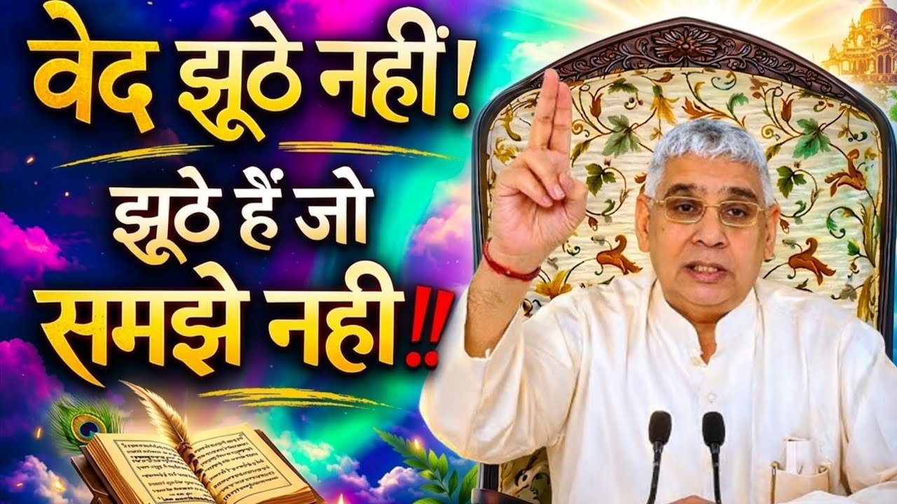  वेद झूठे नहीं! झूठे हैं जो समझे नही | Santrampal Ji Maharaj | Satlok Bhakti Marg 
