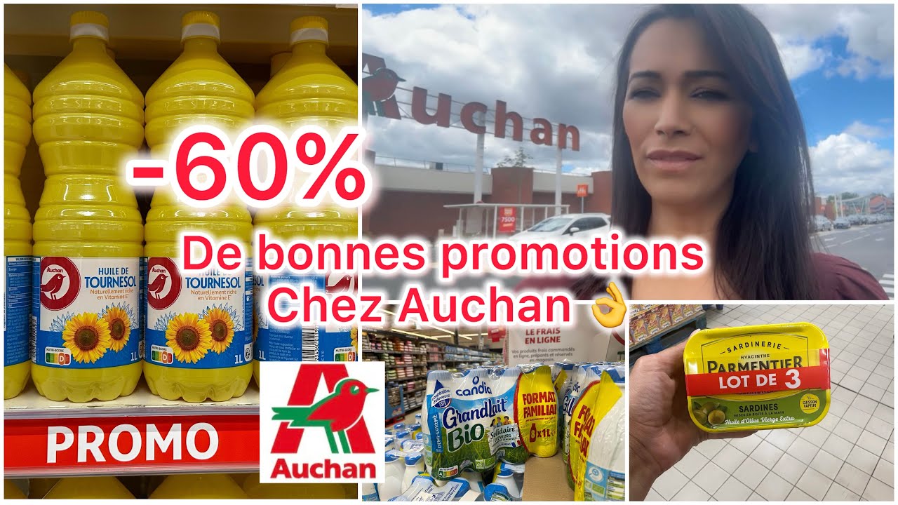 Auchan -60% promotions - 16 juillet 2024 #auchan #auchan_france #bonplan #promotion #promo