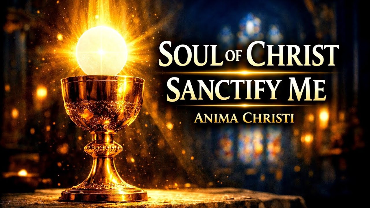 Anima Christi (Soul of Christ) | A powerful Catholic prayer to Jesus