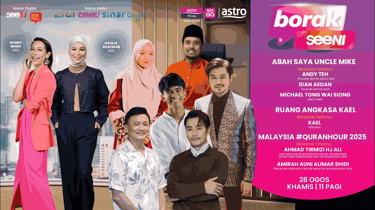 Abah Saya Uncle Mike | Borak SeeNI - EP191 (28 Aug)