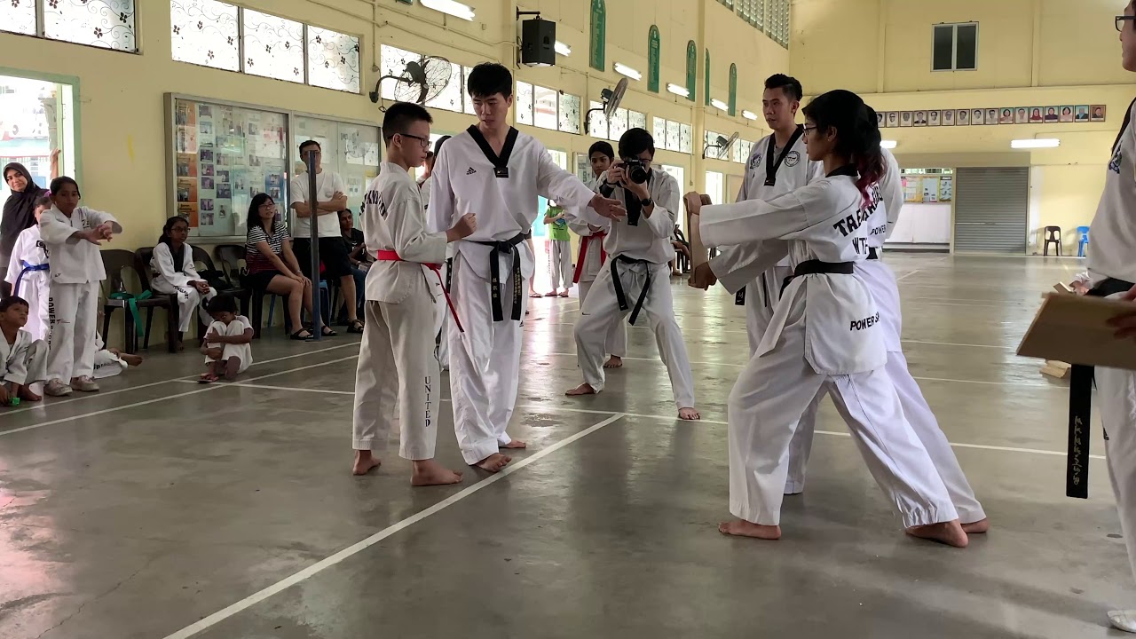 Wong Ryu Xyuen's Black Belt Power Test