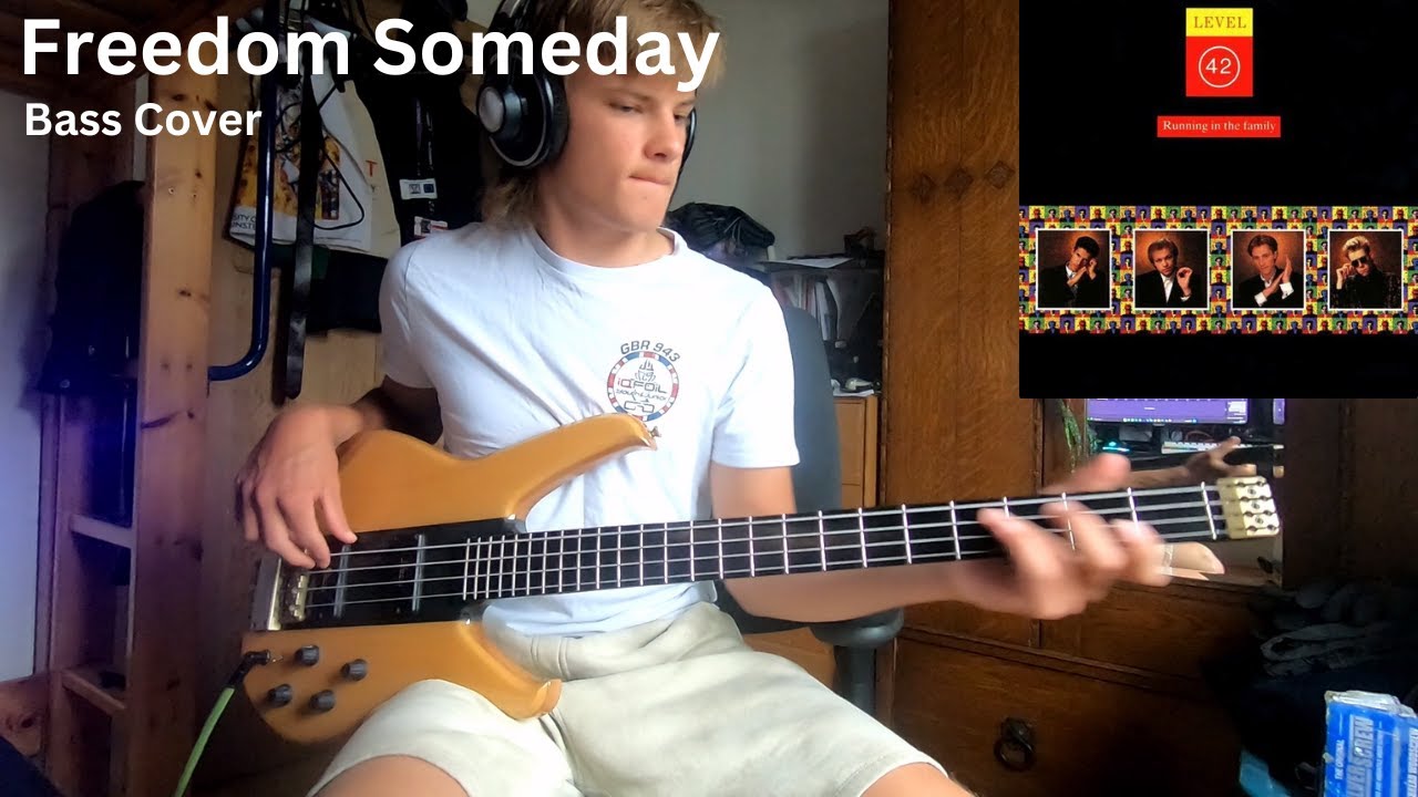 Level 42 - Freedom Someday - Bass Cover - Status Graphite Series II