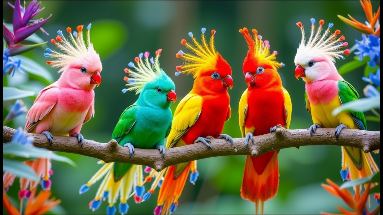 🎼 Healing Piano and Bird Sounds - Gentle Relaxation and Emotional Balance for a Calm Heart 🌷🕊️🍃