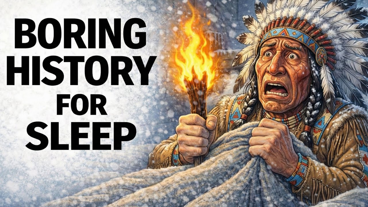 How Did Native Americans Sleep in Winter Tents Without Freezing | Boring History For Sleep