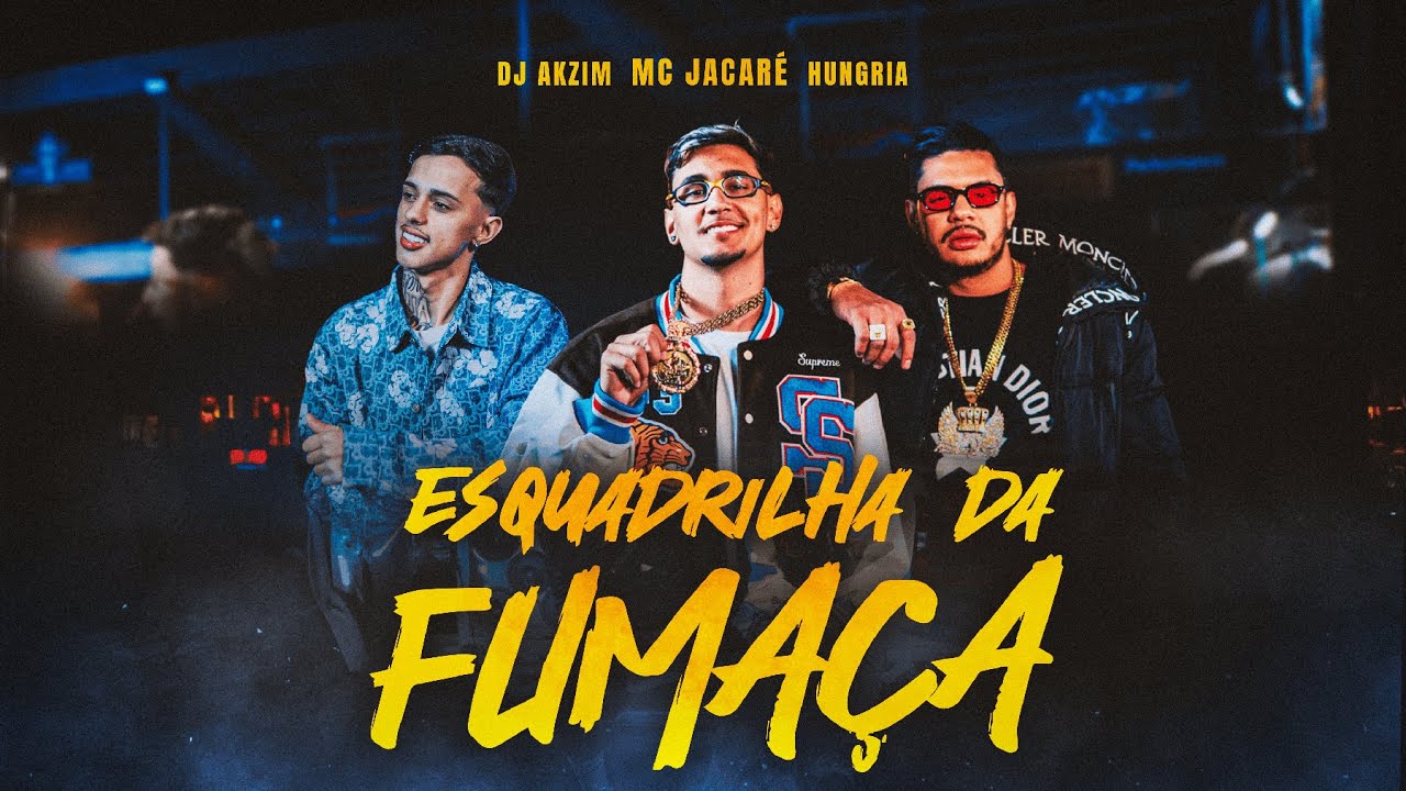 MC JACARÉ, HUNGRIA, AKZIM - ESQUADRILHA DA FUMAÇA (Clipe Oficial)
