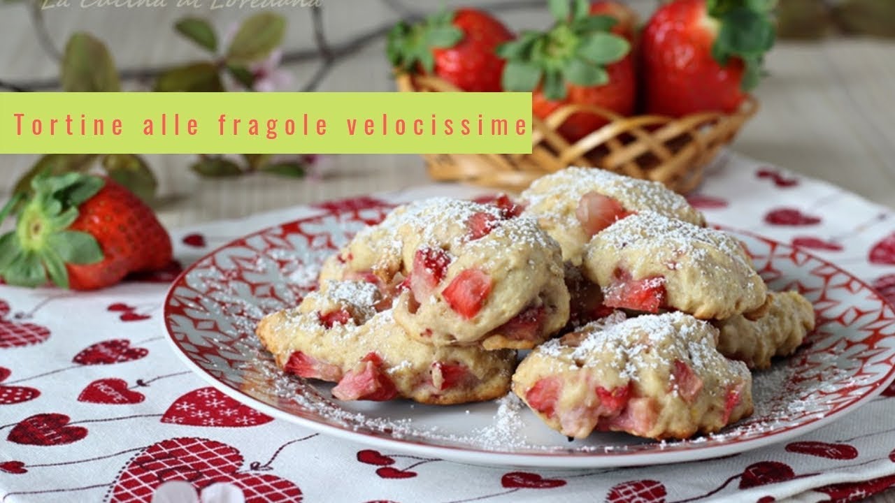 Tortine alle fragole velocissime  - Pronte in pochissimi minuti