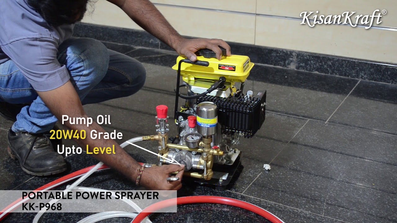 Portable Power Sprayer KK-P968 Unboxing