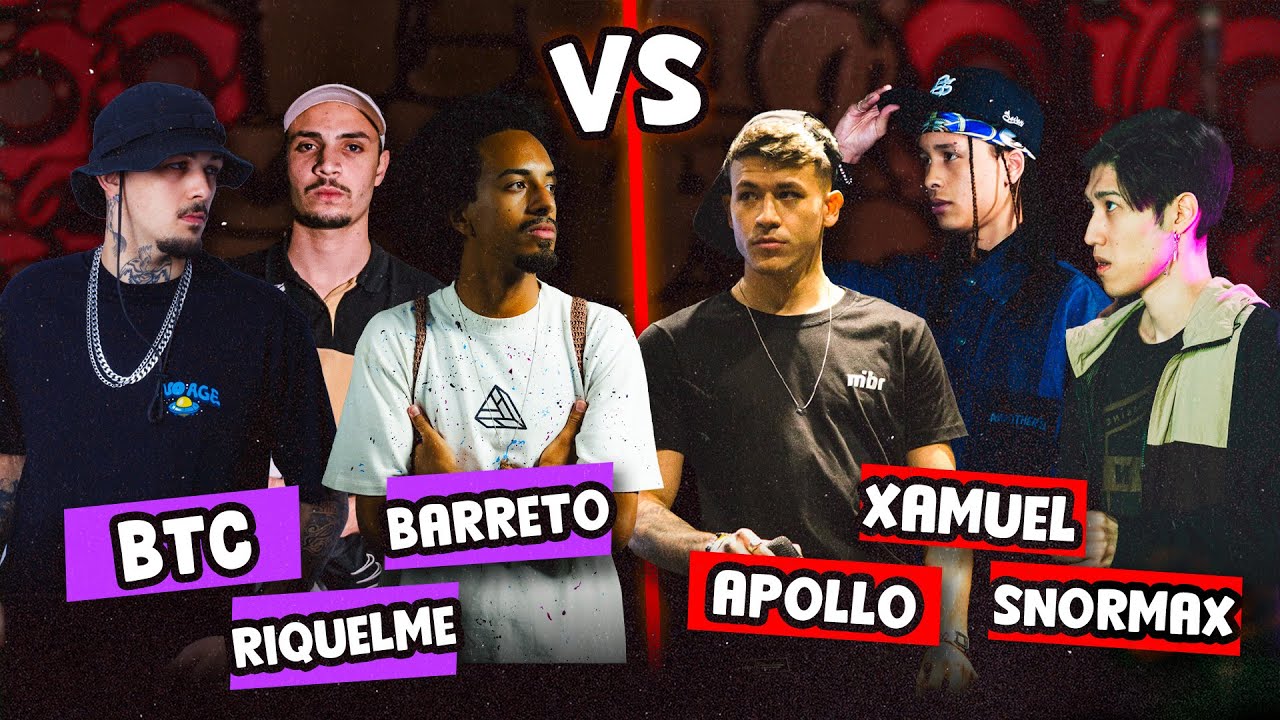 (MELHOR DA NOITE!!!) APOLLO, XAMUEL e SNORMAX x BARRETO, BTC e RIQUELME | SEMIFINAL | CLANDESTINA 8
