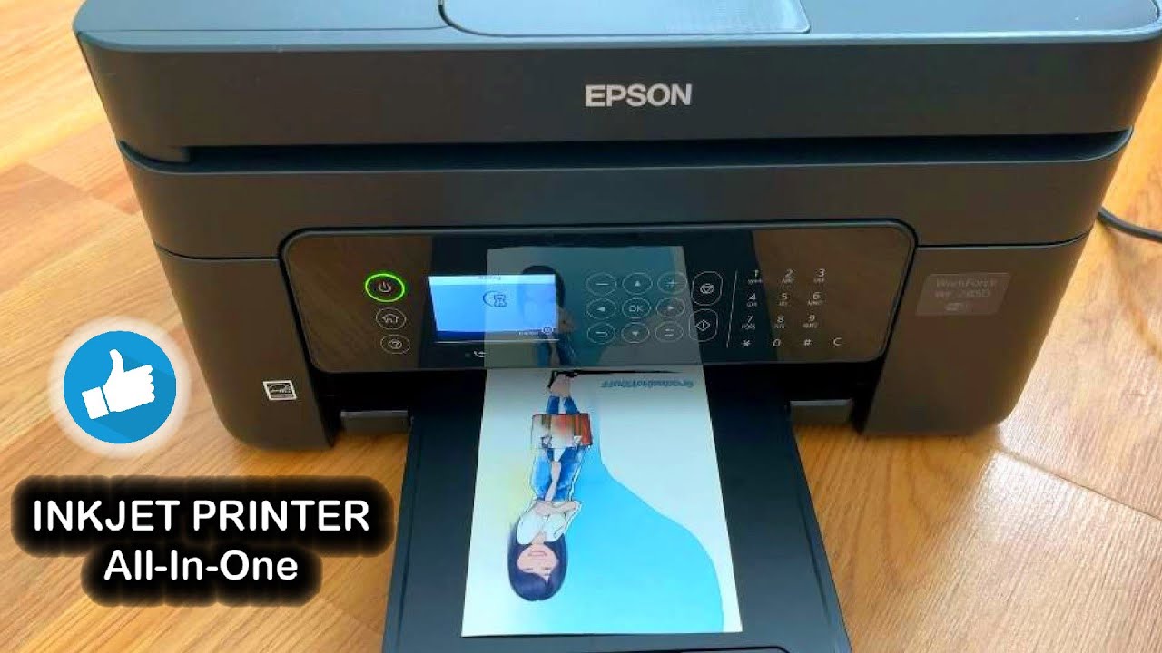 Unboxing Epson Workforce WF 2850 Wireless All-in-One Color Inkjet Printer | Quick Demo