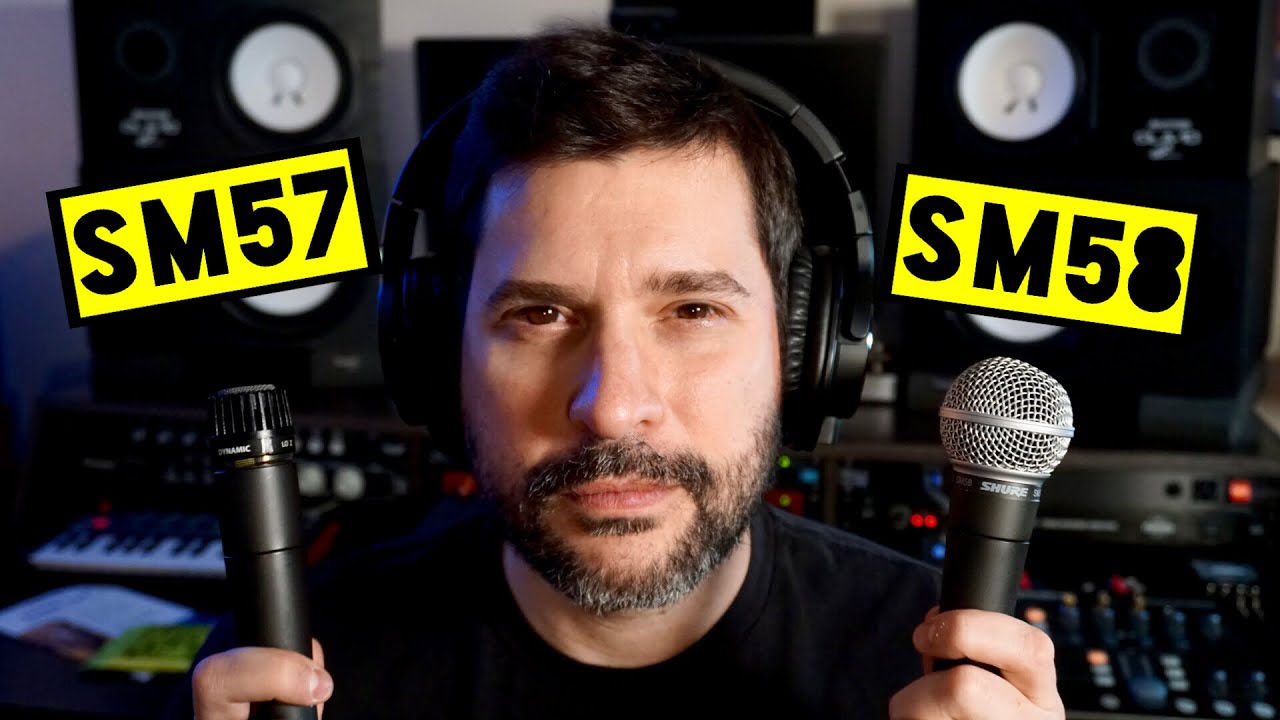 Shure SM57 vs SM58 - REVIEW