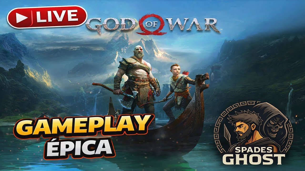 God of War 2018 NG+ até Zerar - Modo Quero God of War