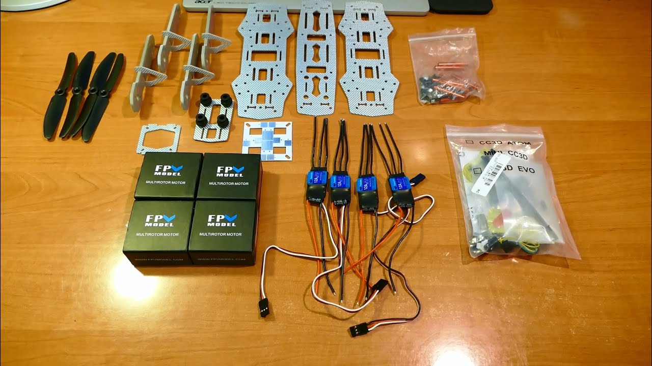 FPV-250: установка силовой установки