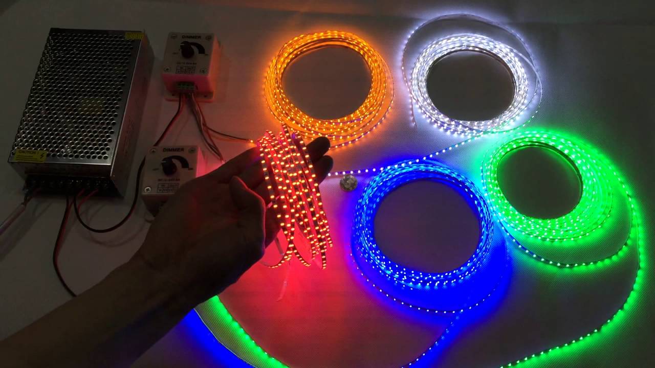 0.16in Width 12V Super Bright High CRI 95 Flexible LED Motorcycle Strip Lights