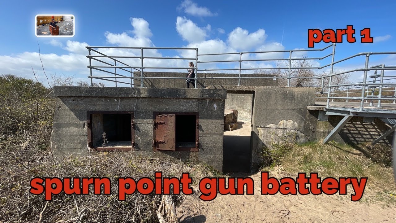 Spurn Point WW2 Gun Battery part 1
