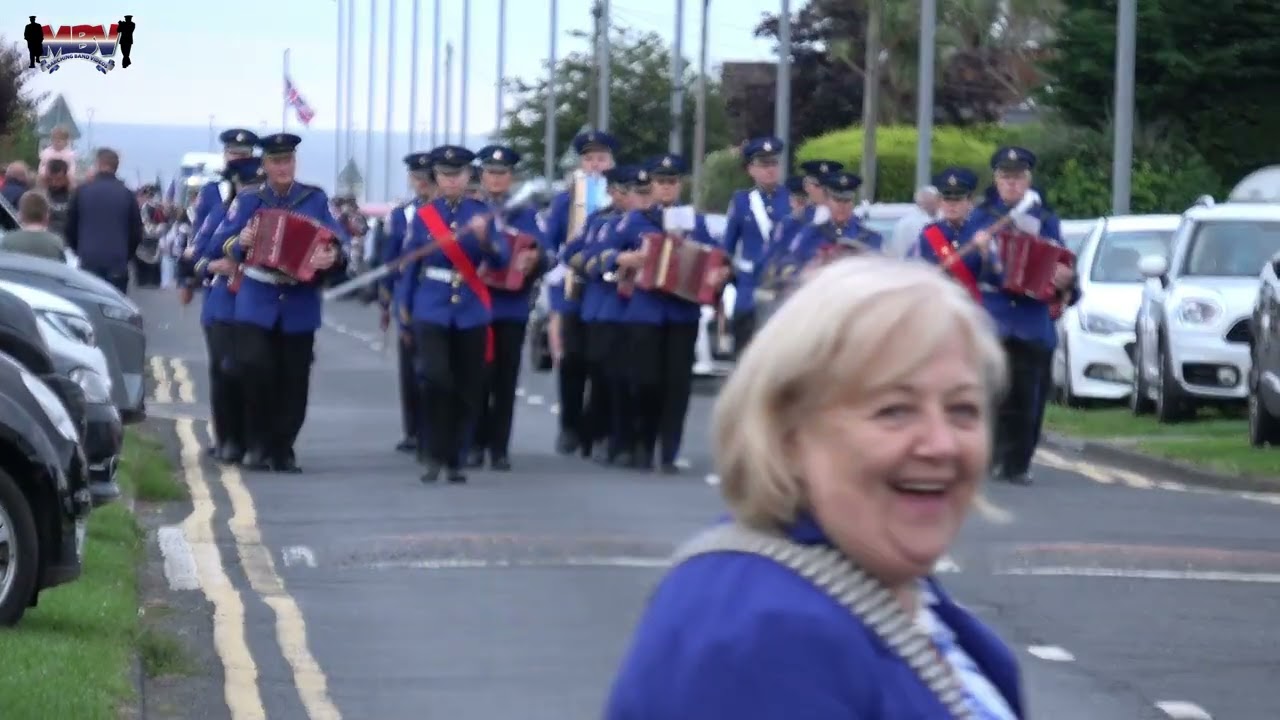 Legananny Accordion Band @ Mourne Young Defenders Flute Band Parade 2025