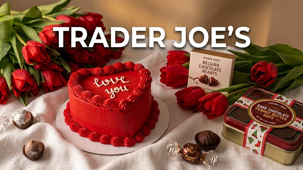 Flowers,Candy,Trader Joe's, Valentine’s Day   #traderjoes #valentinesday #flowers #candy #holiday💖