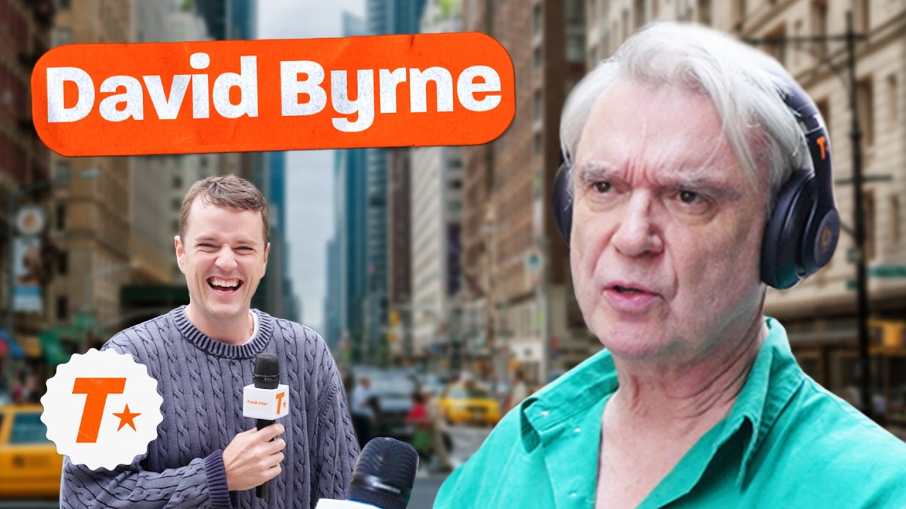 Testing David Byrne's Music Knowledge | Track Star*
